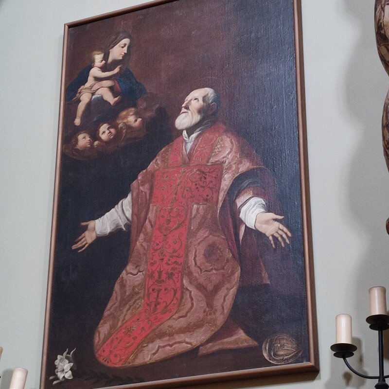 Apparition of the Virgin Mary to St Philip Neri