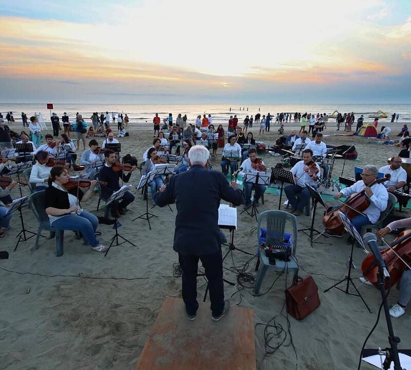 Grande Orchestra Città di Cervia alba di Ferragosto