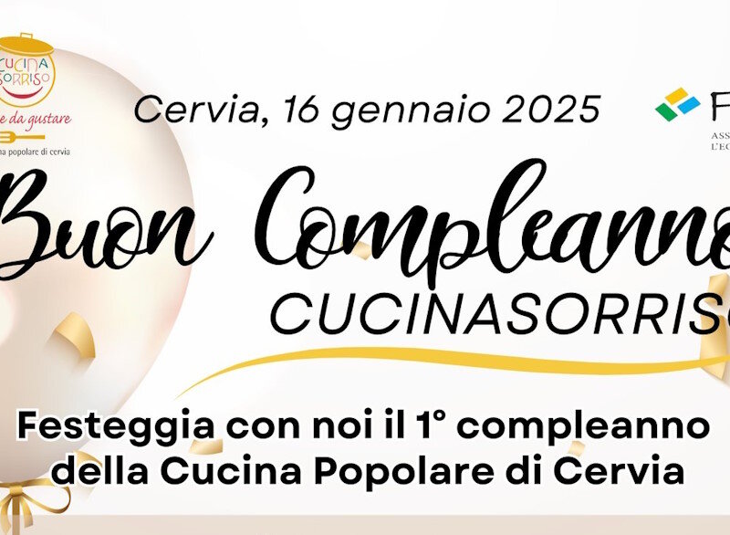 Buon Compleanno Cucina sorriso - evento