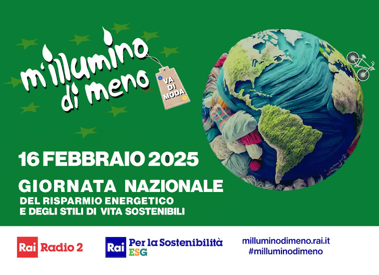 M'illumino di meno - locandina 2025