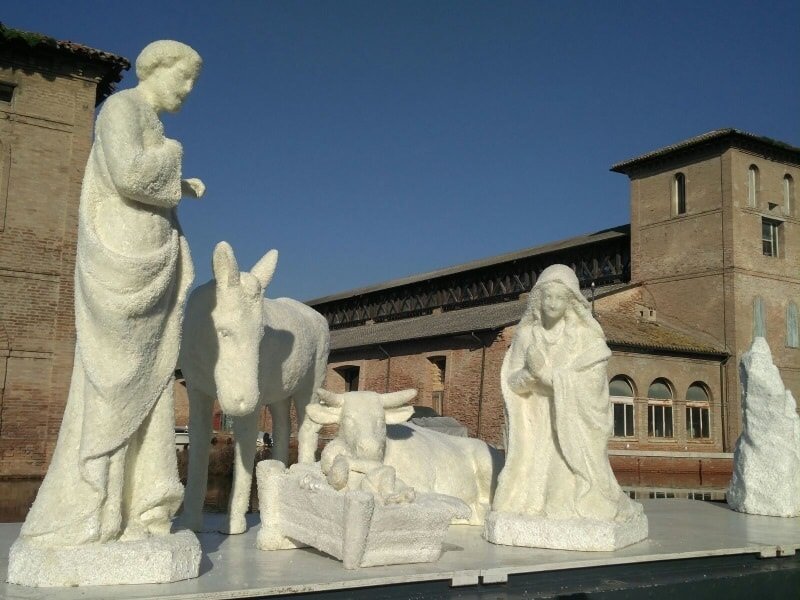 Presepe sull'acqua